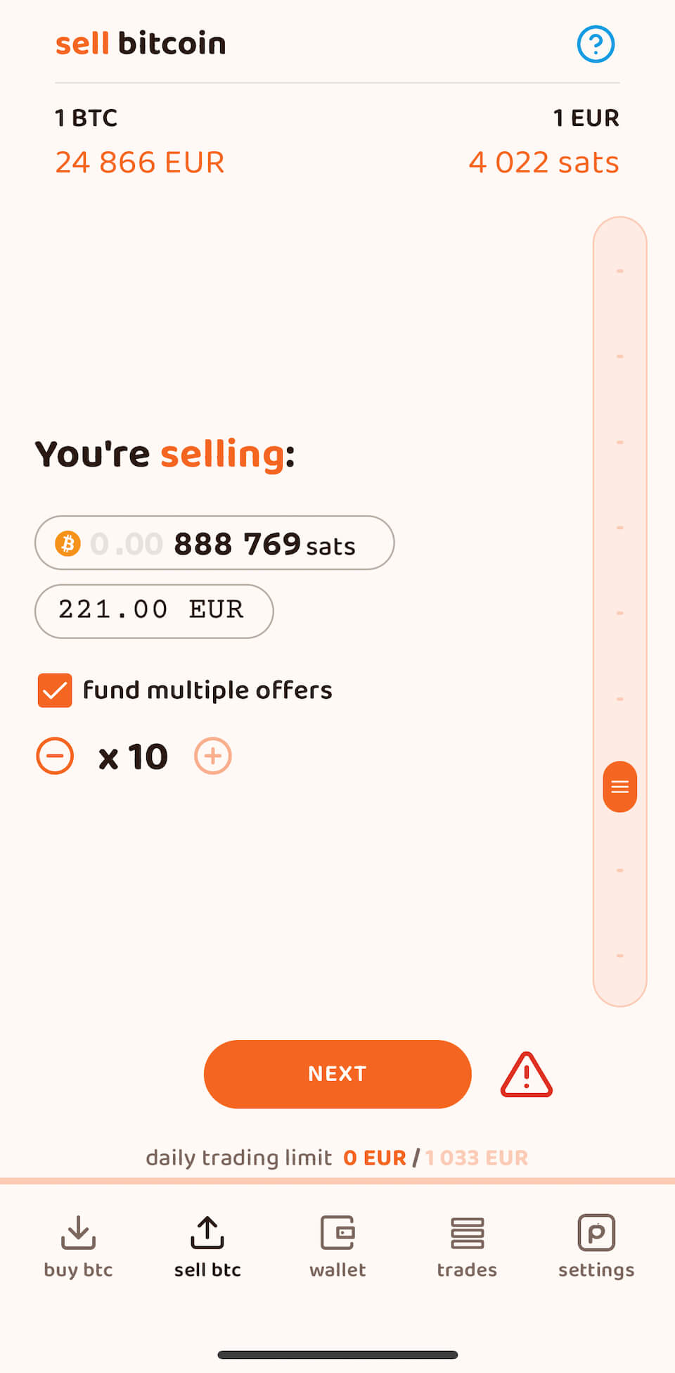 Peach 0.2, March: Full Ux redesign, full wallet integration, fund multiple sell offers at once, grouphug